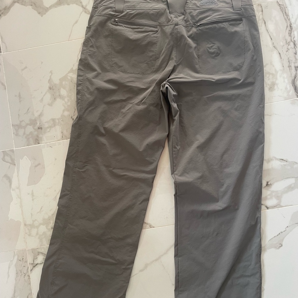 Outdoor Research Gray Wide-Leg Hiking Pants - Picture 2 of 3